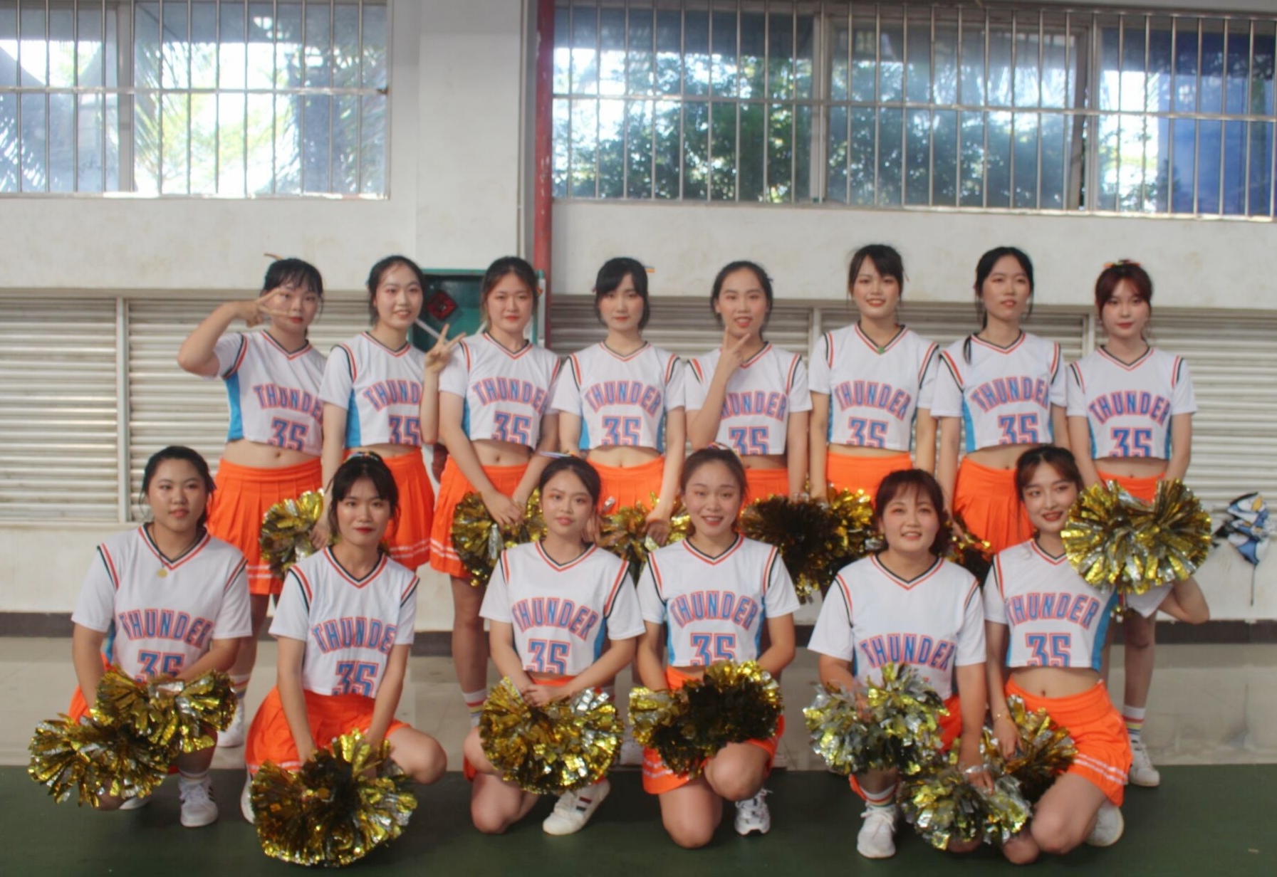 青年之声・记海南师范大学第三十七届运动会啦啦操竞赛之历史文化学院选手风采