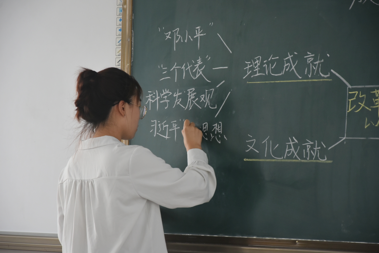 青年之声・记历史文化学院学子张筱浚荣获海南师范大学第十届大学生教师技能大赛之板书技能比赛文科组第二名